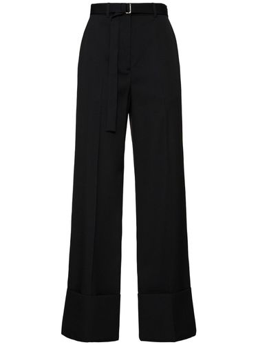 Pantalon Ample En Laine - LANVIN - Modalova