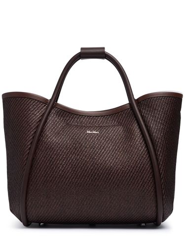 Sac Cabas S Imitation Raphia Summer Marin - MAX MARA - Modalova