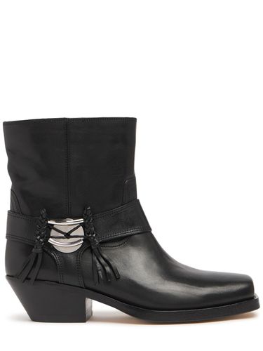 Bottes En Cuir Akson 40 Mm - ISABEL MARANT - Modalova