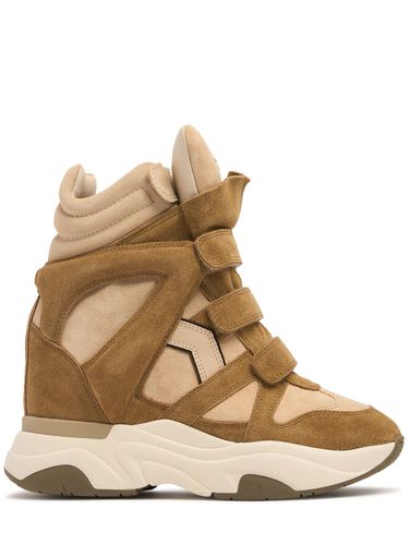 Sneakers En Daim Et Cuir Balskee 90 Mm - ISABEL MARANT - Modalova