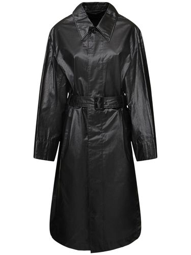 Trench-coat Long En Coton Avec Ceinture - LEMAIRE - Modalova