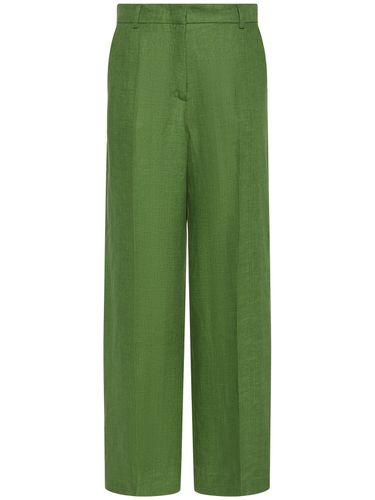 Pantalon Ample En Toile De Lin Malizia - WEEKEND MAX MARA - Modalova