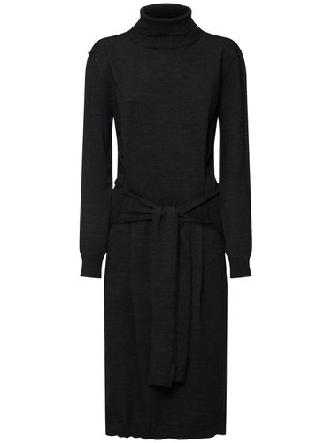 Robe Midi En Maille De Laine Mélangée - LEMAIRE - Modalova