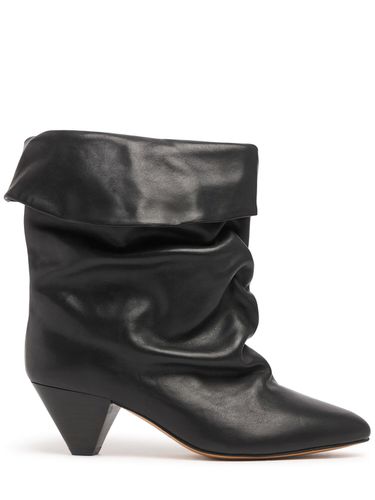 Bottes Slouchy En Cuir Ryska-gb 40 Mm - ISABEL MARANT - Modalova