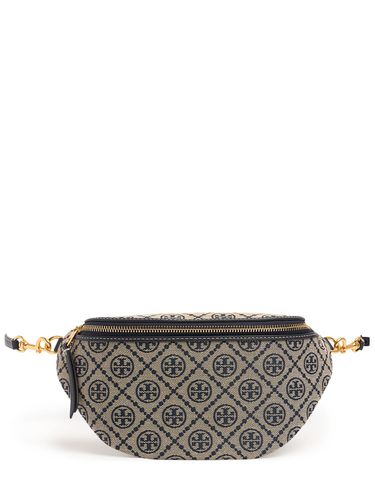 Sac Banane En Toile À Monogramme T - TORY BURCH - Modalova