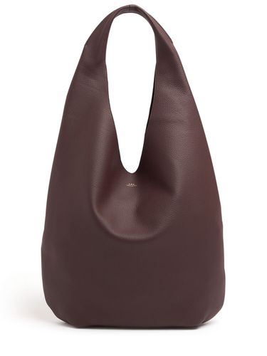 Sac Cabas En Cuir Grainé Le Neige - A.P.C. - Modalova