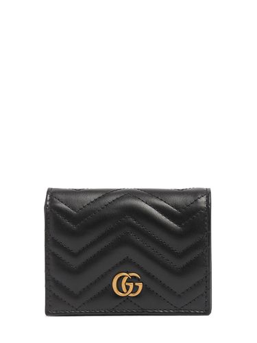 Portefeuille En Cuir Gg Marmont 2.0 - GUCCI - Modalova