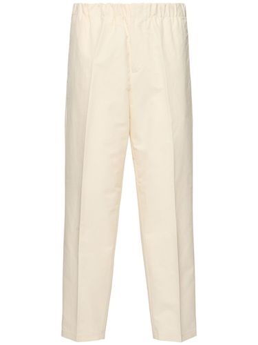 Pantalon En Coton Léger - JIL SANDER - Modalova