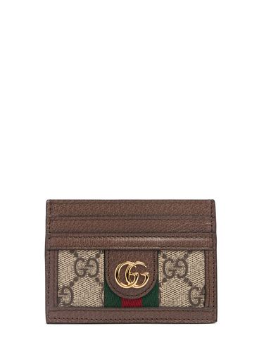 Porte-cartes Ophidia Gg Supreme - GUCCI - Modalova