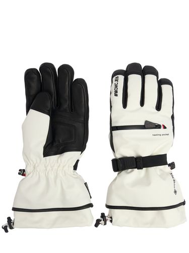 Logo Padded Nylon Gloves - MONCLER GRENOBLE - Modalova