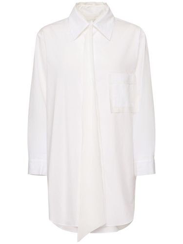 Chemise En Popeline De Coton - YOHJI YAMAMOTO - Modalova