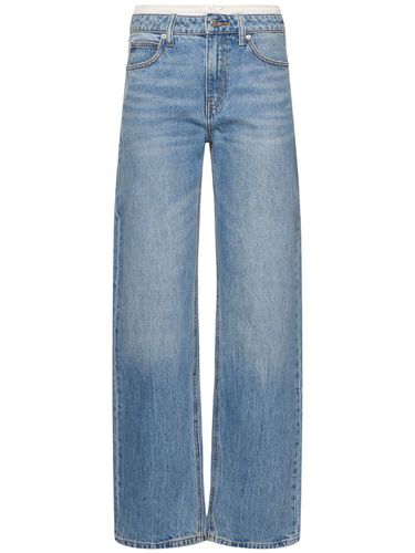 Pantalon Droit Décontracté Taille Mi-haute - ALEXANDER WANG - Modalova