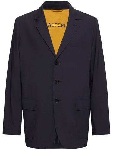 Veste En Laine Mélangée À Boutonnage Simple - ASPESI - Modalova