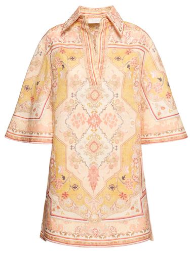 Caftan Court En Lin Wylie - ZIMMERMANN - Modalova