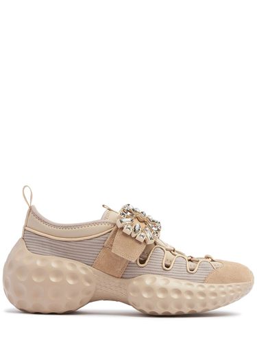 Sneakers En Coton Et Mesh Viv Run - ROGER VIVIER - Modalova