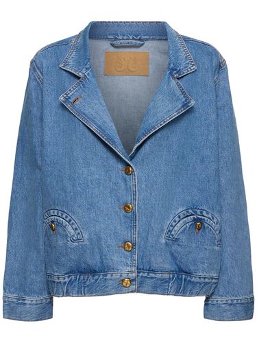 Veste Bomber En Denim Nariida Cleo - BLAZÉ MILANO - Modalova