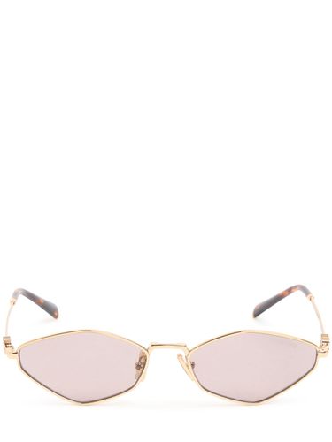 Lunettes De Soleil Hexagonales En Métal - MIU MIU - Modalova