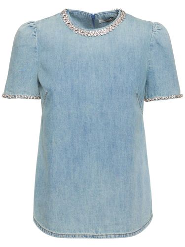 Haut En Denim Embelli Crush - ZIMMERMANN - Modalova