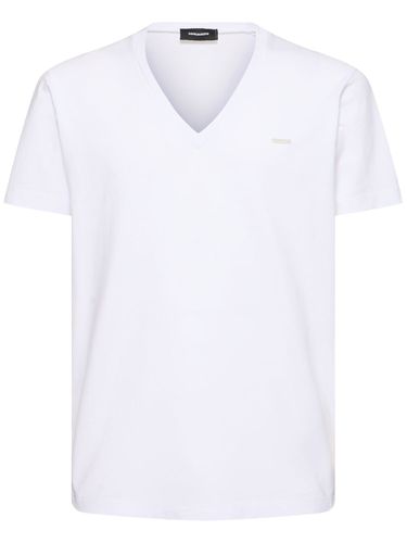 T-shirt Cool Fit En Coton - DSQUARED2 - Modalova