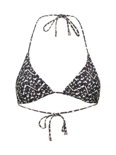 Haut De Bikini Triangle Imprimé - TORY BURCH - Modalova