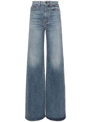 Jean Taille Haute En Denim Dane - KHAITE - Modalova