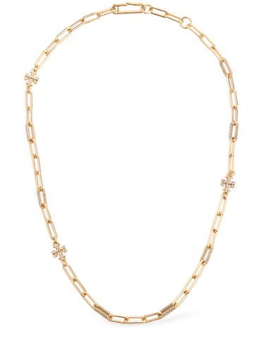 Collier Chaîne Pavé Good Luck - TORY BURCH - Modalova