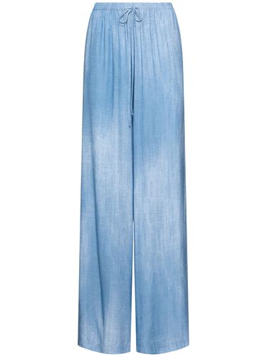 Pantalon Ample En Viscose - ERMANNO SCERVINO - Modalova