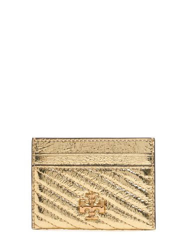 Porte-cartes Matelassé Métallisé Kira - TORY BURCH - Modalova