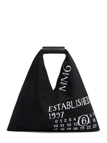 Sac À Main Mini En Jersey Japanese - MM6 MAISON MARGIELA - Modalova