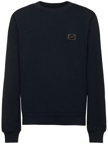 Sweat-shirt En Jersey Essential - DOLCE & GABBANA - Modalova