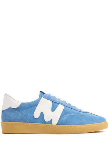 Sneakers En Daim Retro Trainer - MSGM - Modalova