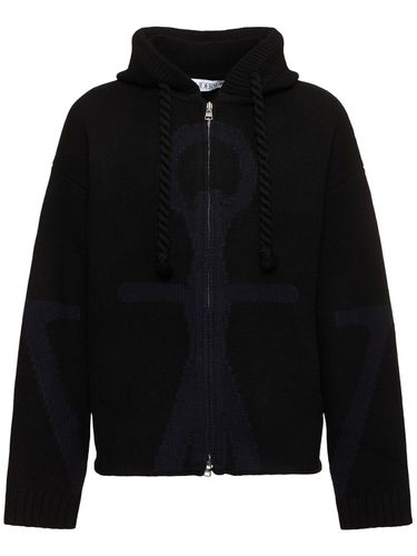 Sweat-shirt Zippé À Capuche - JW ANDERSON - Modalova