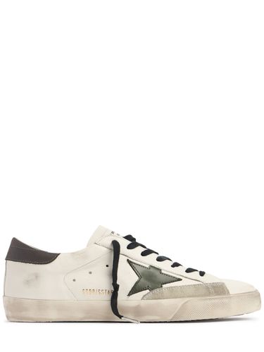 Sneakers En Cuir Super Star - GOLDEN GOOSE - Modalova