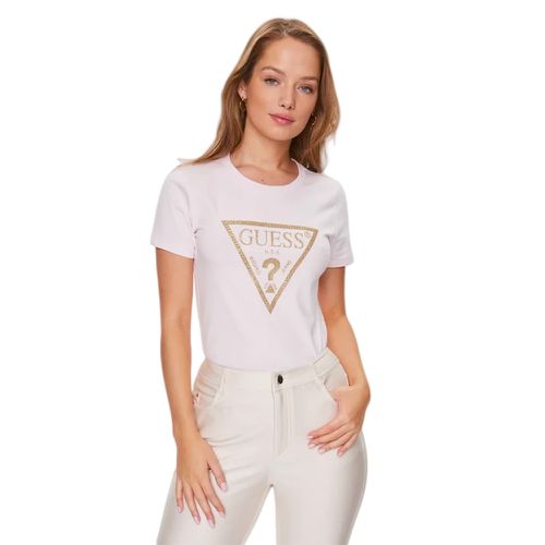 T shirt logo triangle - Guess - Modalova