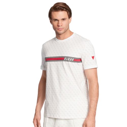 T shirt Guess multi 4G Homme Blanc - Guess - Modalova