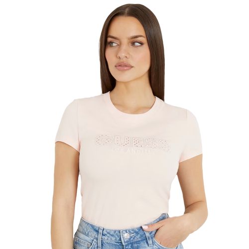 T shirt Guess Sangallo Femme Rose - Guess - Modalova