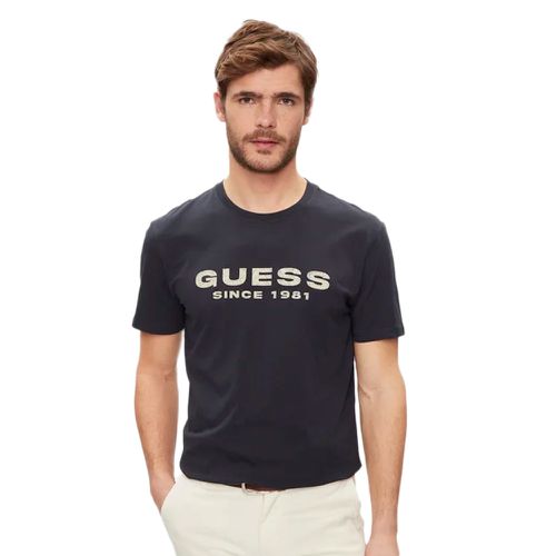 T shirt Guess Since 1981 Homme Bleu - Guess - Modalova