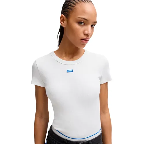 T shirt Boss Easy B Femme Blanc - Boss - Modalova