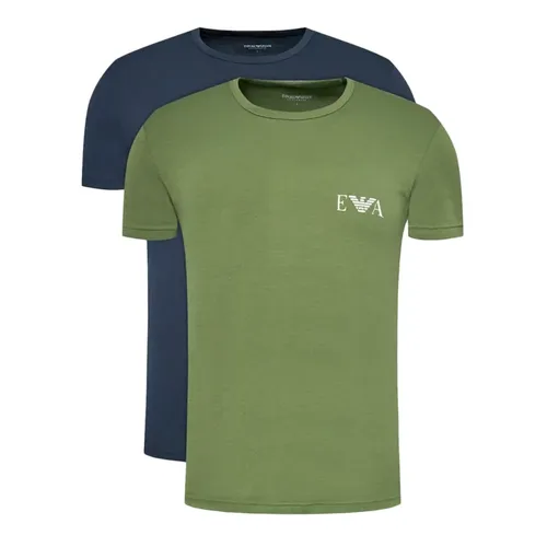 T shirt Pack x2 Eagle - Emporio Armani - Modalova