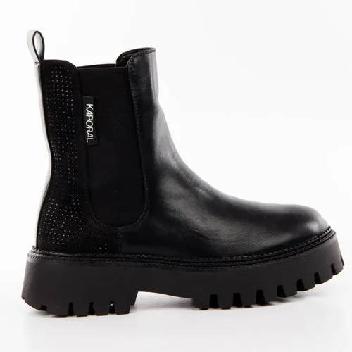 Bottine Kaporal Crissy Femme Noir - Kaporal - Modalova
