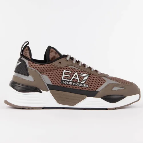 Basket EA7 Ace Runner Homme Marron - EA7 - Modalova