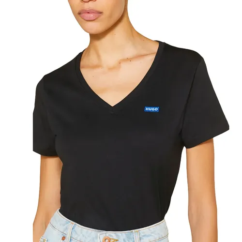 T shirt Hugo Heritage Femme Noir - Hugo - Modalova