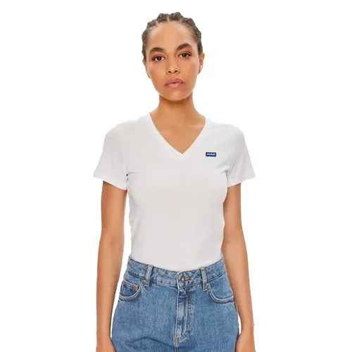 T shirt Hugo Heritage Femme Blanc - Hugo - Modalova