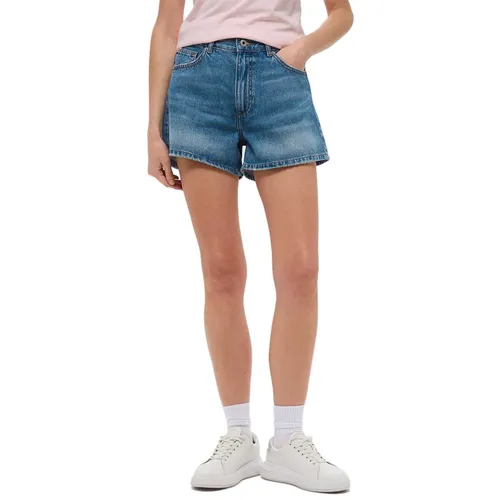 Short Hugo Denim Femme Bleu - Hugo - Modalova