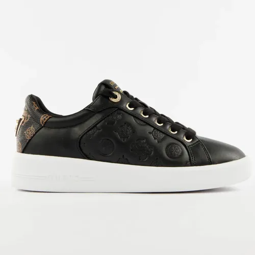 Basket Guess Ron Logo 4G Homme Noir - Guess - Modalova