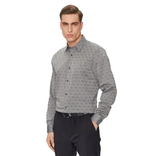 Chemise Guess G all over Homme Gris - Guess - Modalova
