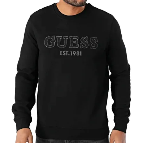 Sweat Guess Beau Homme Noir - Guess - Modalova