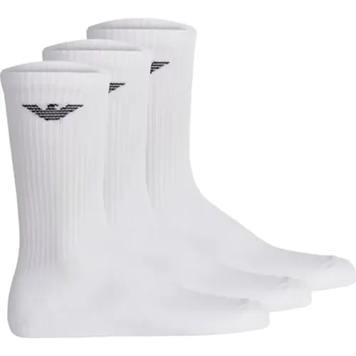 Chaussettes Pack x3 eagle - Emporio Armani - Modalova