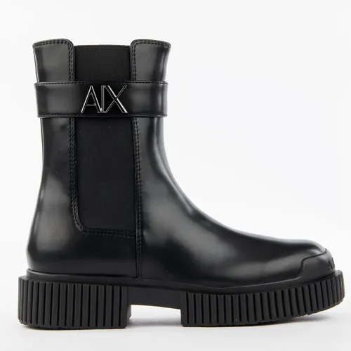 Bottine Signature AX - Armani Exchange - Modalova