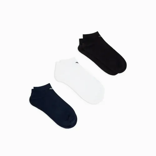 Chaussettes Pack x3 eagle - Emporio Armani - Modalova